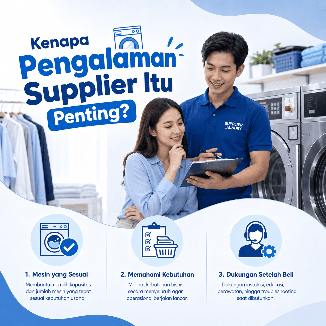 supplier mesin laundry